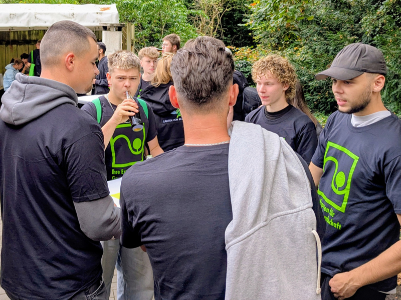 Welcome Day bei im Gartenlandschaftsbereich am RSW (11)