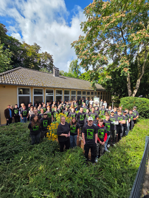 Welcome Day bei im Gartenlandschaftsbereich am RSW (2)