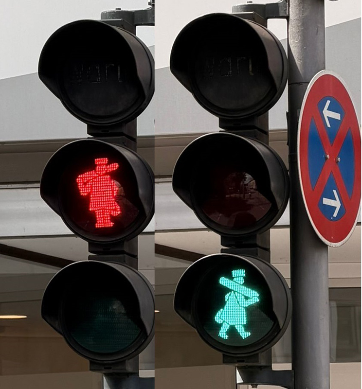 Krefelder Ampelmännchen